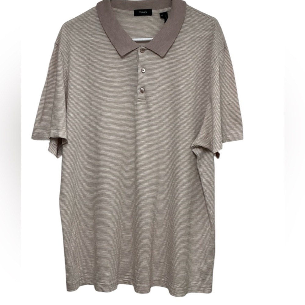 Theory  Polo Shirt Soft‎ Texture Classic Fit  Sz xxl